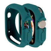 Yrzper Shockproof Case for Apple Watch Ultra 49mm - TPU Silicone Bumper, Scratch-Resistant & Durable Protection (Green)