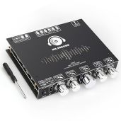 ZK-TB21 Bluetooth Amplifier Board: 2.1 Channel Class D AMP with 50W+50W+100W Power Output & Dual TPA3116D2 Chip