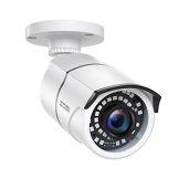 ZOSI 2MP 1080p Security Camera: Weatherproof Indoor/Outdoor CCTV with Night Vision & 4-in-1 Compatibility