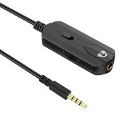 Zosvoses 5ft Headphone Extension Cable with Mute & Volume for Bose 700, QC45, QC35 II, QC35, QC25, QC15 - 3.5mm Male to Female