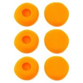 "Zotech 1.6" Earpads for Koss Porta Pro - 3 Pairs in Vibrant Orange | Premium Comfort & Sound Upgrade"