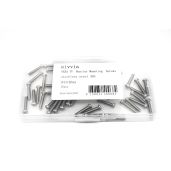 eivvia 50Pcs VESA TV Monitor Mounting Screws M4 x 20mm - Durable, Easy Install for Secure Mounting