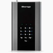 iStorage diskAshur DT2 14TB FIPS Level 3 Certified Secure Encrypted Desktop Hard Drive Password Protected