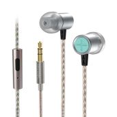 Astrotec Vesna Wired Earbuds: Noise Cancelling, Portable, Balanced Sound for Sports - Tiny In-Ear Monitors with Microphone
