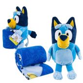 "Cozy Up with The Northwest Group Bluey Hugger & 40"x50" Fleece Throw Blanket Set"